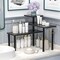 JayRex Countertop Corner Shelf, 3 Tier Moveable Organizer for Bathroom Counter, Make Up, Dresser Table, Desktop (Black)